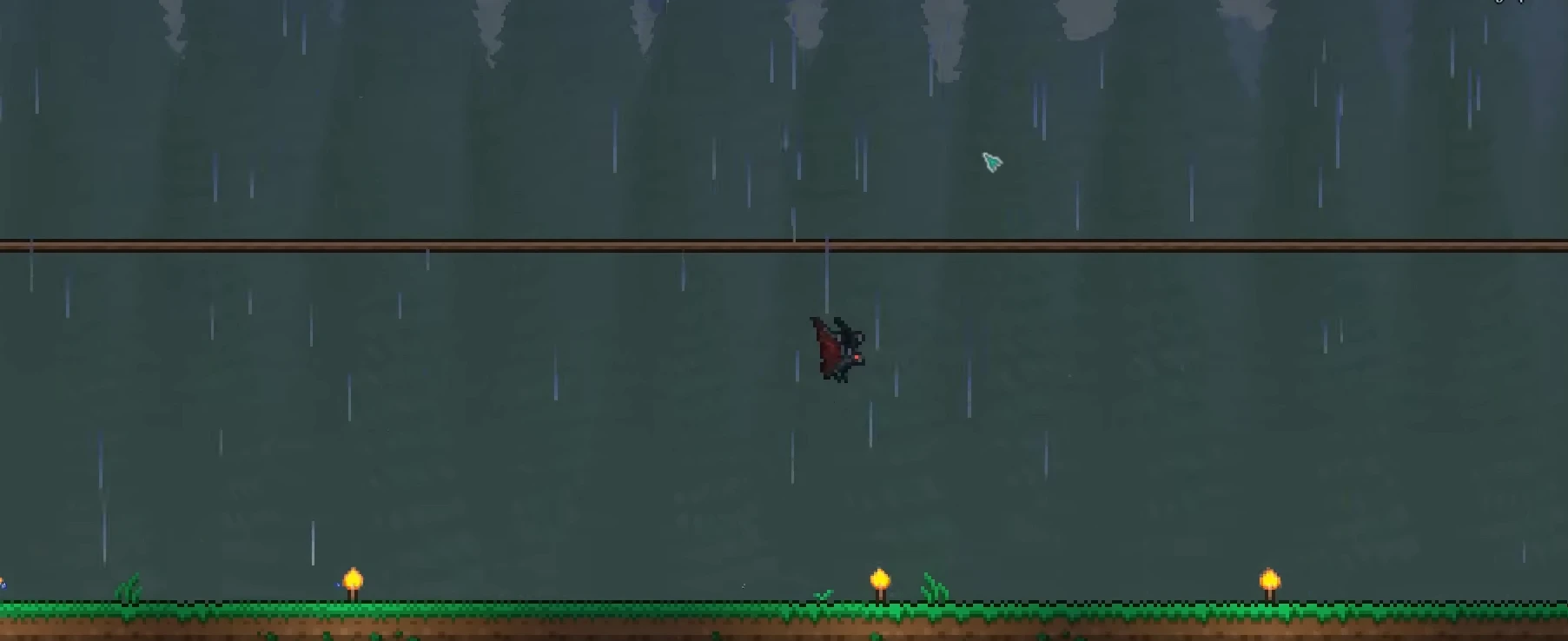 Terraria Bat Mount screenshot