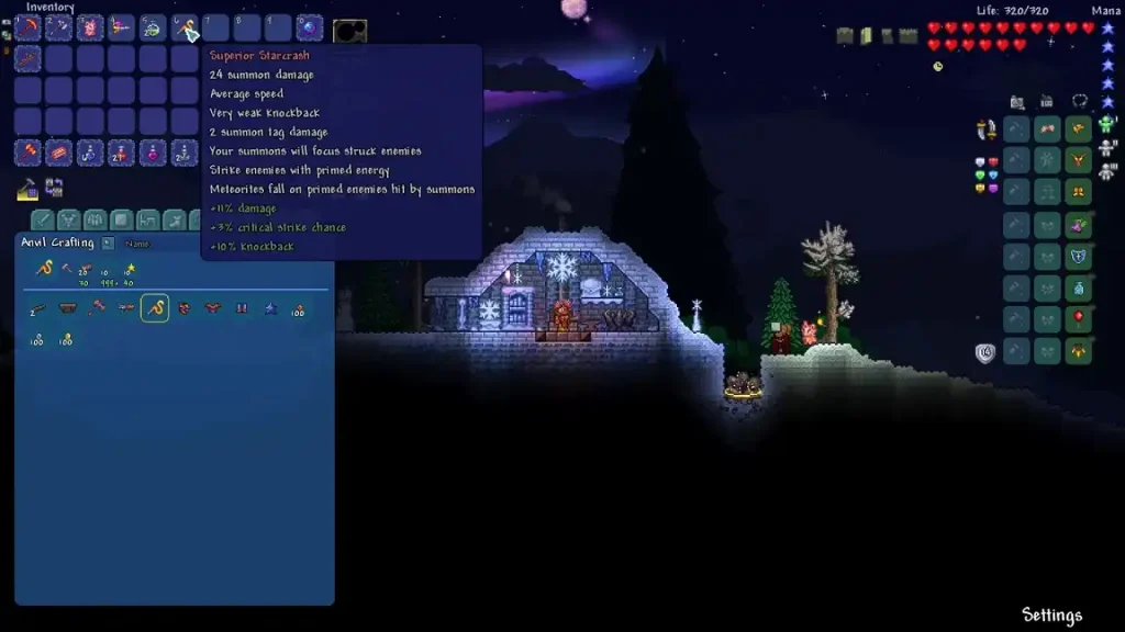 Terraria Best Weapon 1-4-5