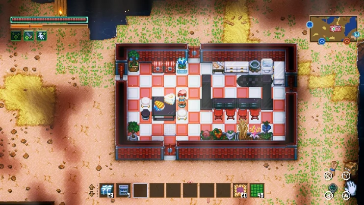 Core Keeper custom kitchen screenshot