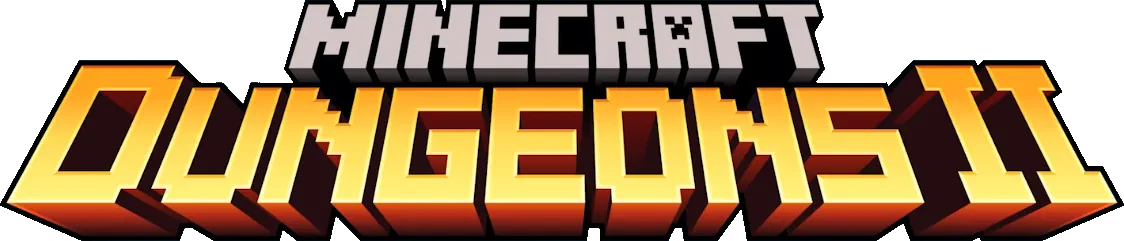 Minecraft Dungeons 2 Logo