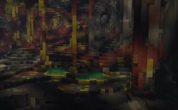 Minecraft Sulfur Caves Biome Screenshot