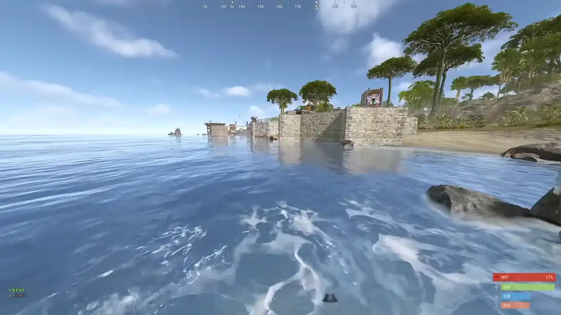 Rust Boat Bunker Base