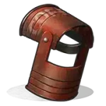 Rust Coffee Can Helmet