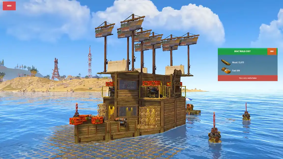 Rust Flying Cloud Boatr Base
