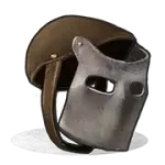 Rust Metal Facemask