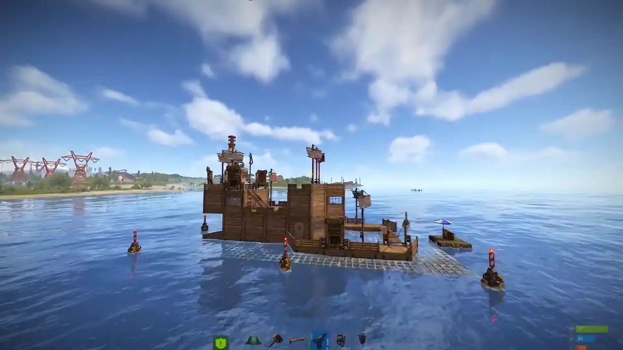 Rust Moana Boat Base