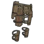 Rust Wood Armor Pants