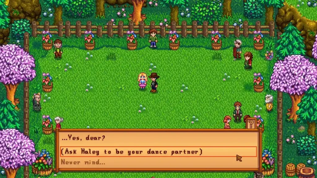 Stardew Valley Flower Dance Partner