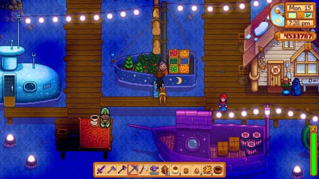 Stardew Valley Night Market Decoration Boat