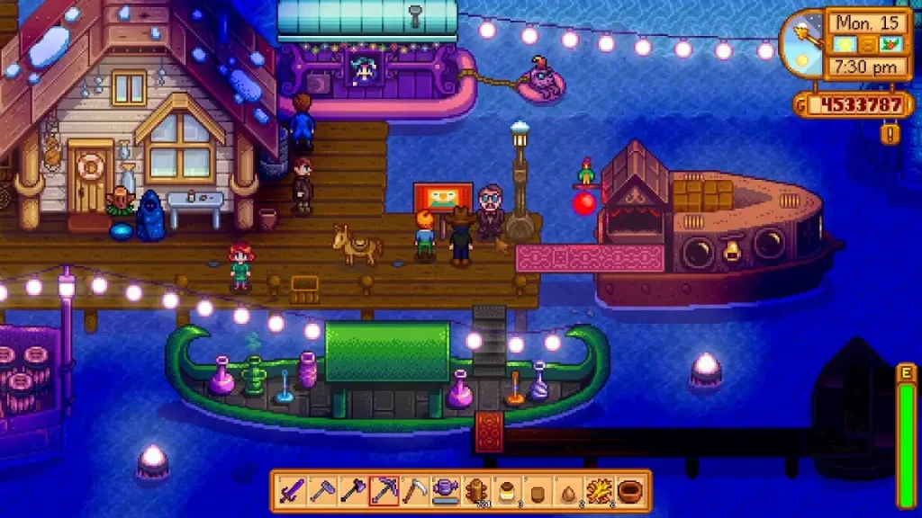 Stardew Valley Night Market Painter