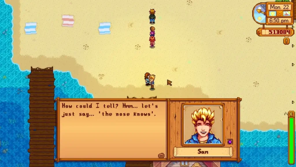 Stardew Valley Summer Male Marriage Candidate
