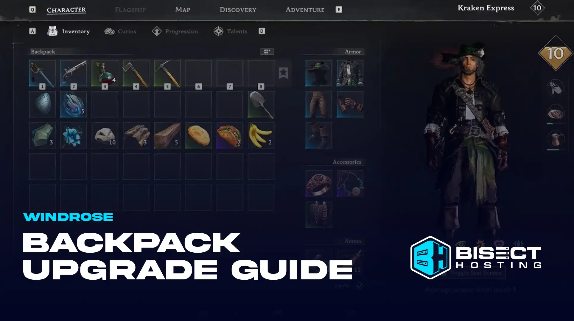 Windrose Backpack Guide: How to Increase Inventory Space