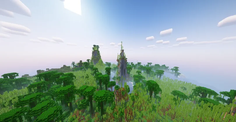 Minecraft Bamboo Jungle Screenshot