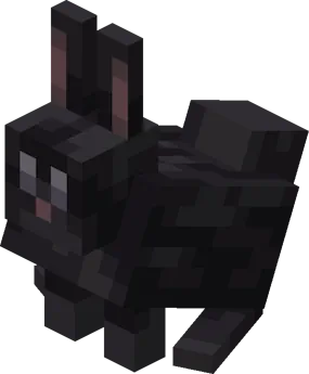 Minecraft Black Rabbit