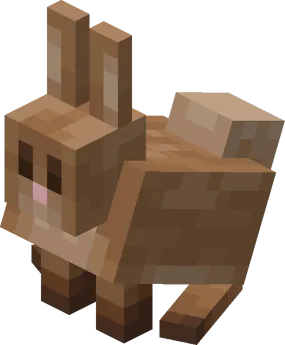 Minecraft Brown Rabbit
