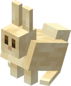 Minecraft Gold Rabbit