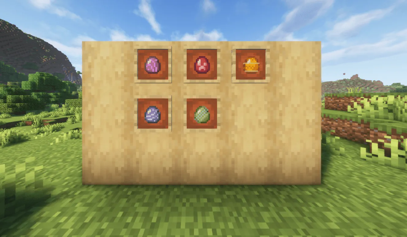 Minecraft Mod Easter Addition Easter Egg Showcase 