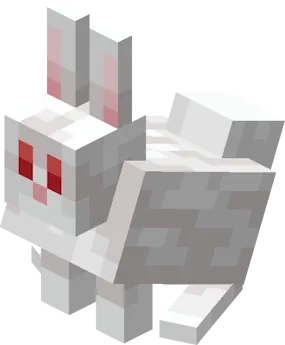 Minecraft White Rabbit