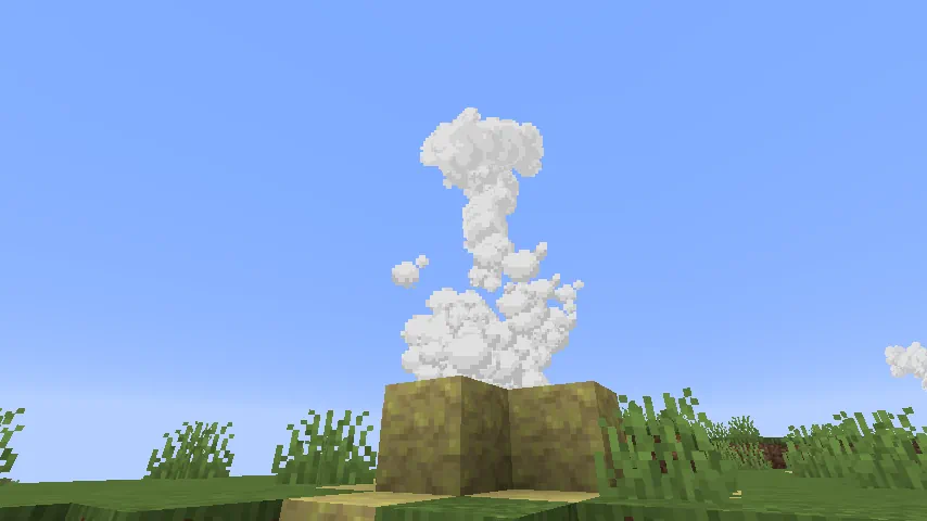 Minecraft Erupting Geyser Screenshot