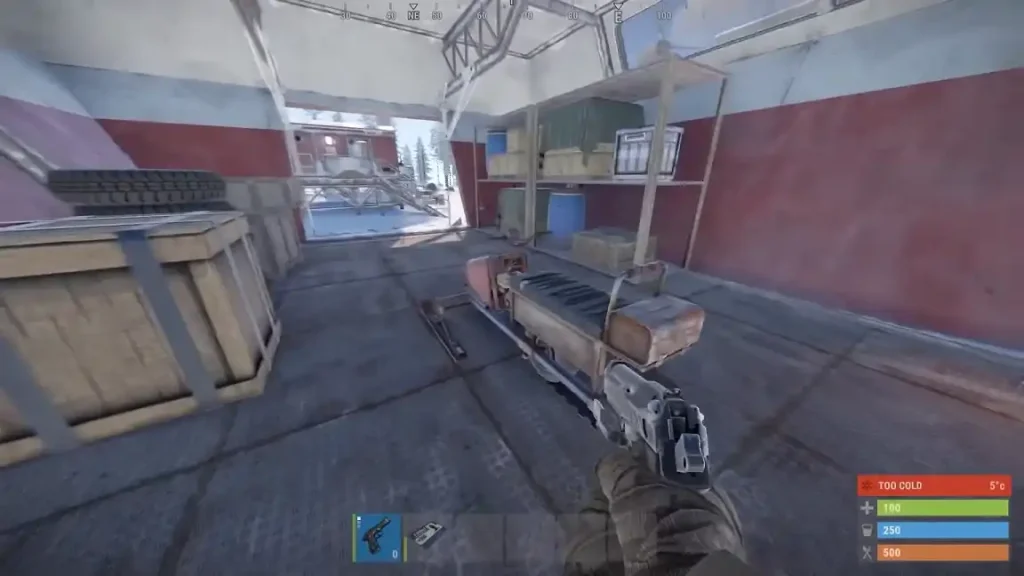 Rust Arctic Research Base Puzzle