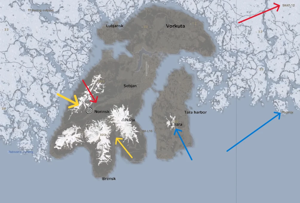 DayZ Lantia Steps map 