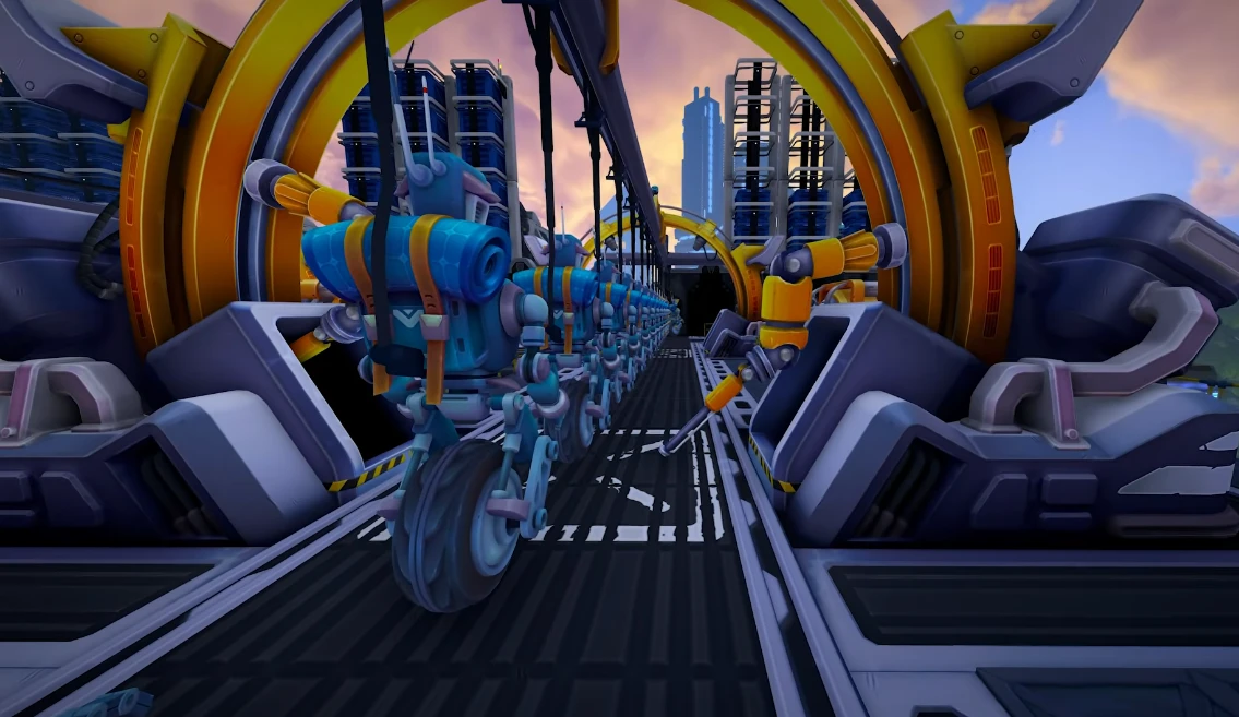 Foundry Update 4 Robot Assembly Line screenshot