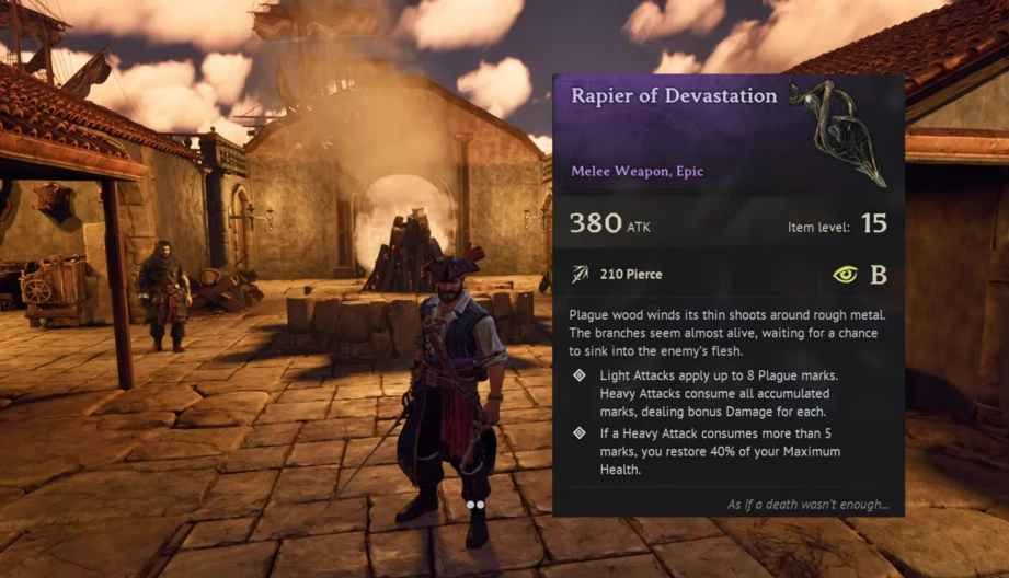 Windrose Rapier of Devastation screenshot