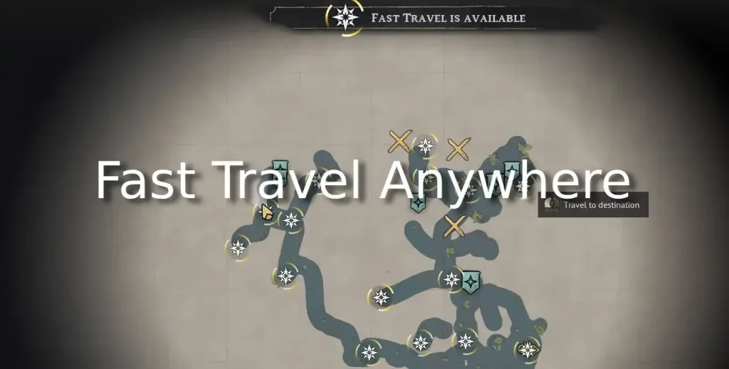 Windrose Fast Travel Anywhere Mod