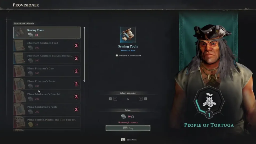 Windrose People of Tortuga