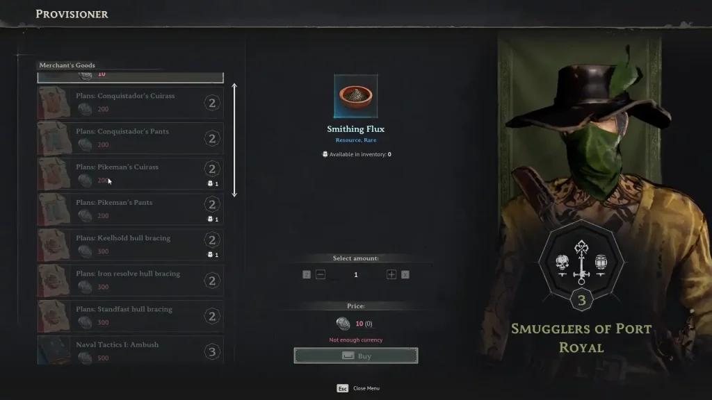 Windrose Smugglers of Port Royal