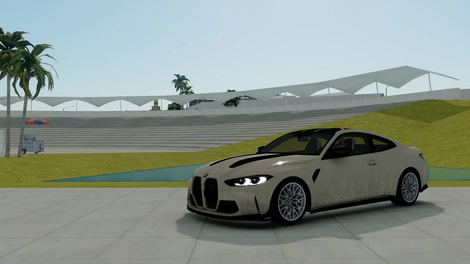 Realistic Car Driving s&box screenshot