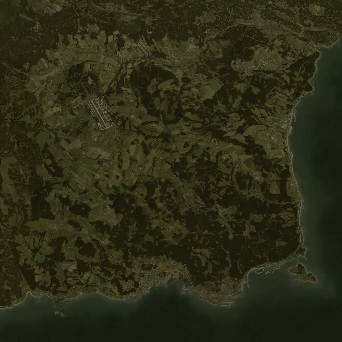 DayZ Chernarus Map screenshot