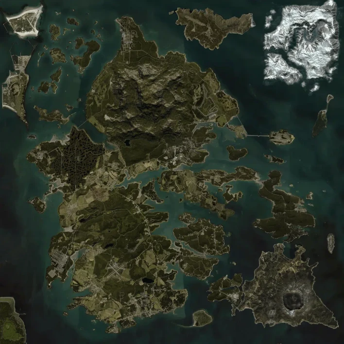 DayZ Deer Isle Map screenshot