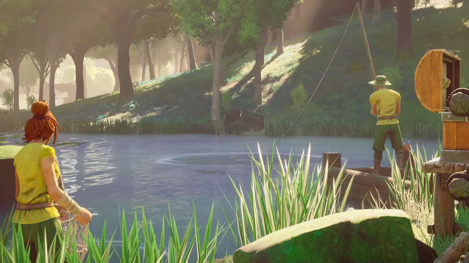 RuneScape: Dragonwilds Two Players Fishing screenshot