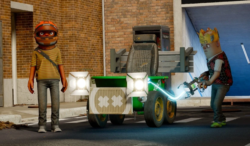 s&box Players Creating a Car screenshot