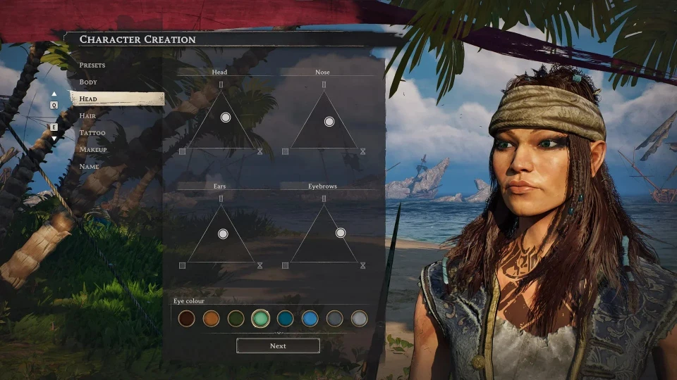 Windrose Pirate Customization screenshot