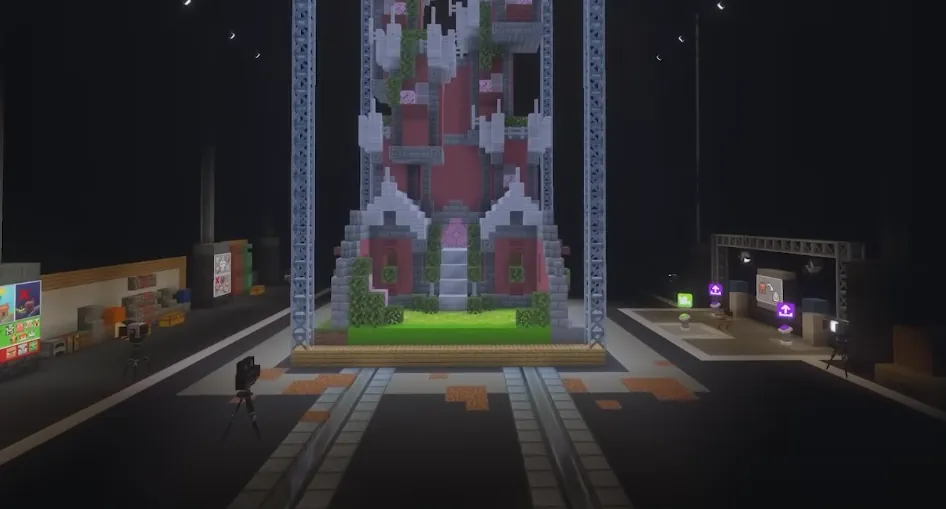 A Minecraft Movie Build Contest World Screenshot