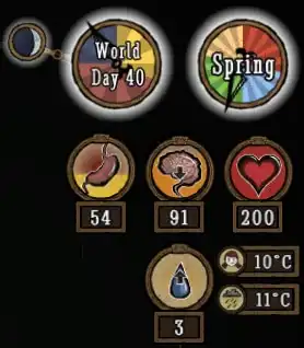 Don't Starve Together Combined Status