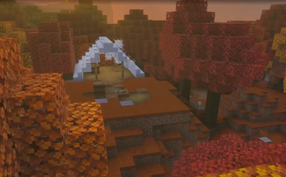 Minecraft Abandoned Camp Screenshot