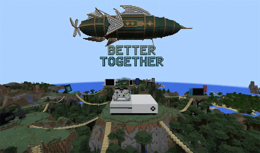 Minecraft Better Together Promo Image