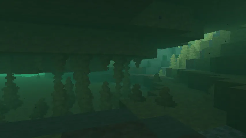 Minecraft Flooded Sulfur Caves Screenshot