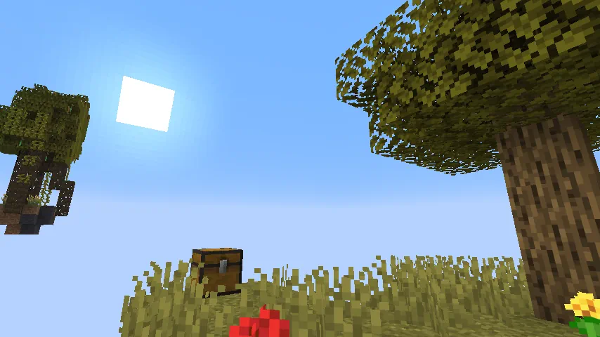 Minecraft Skyblock Screenshot