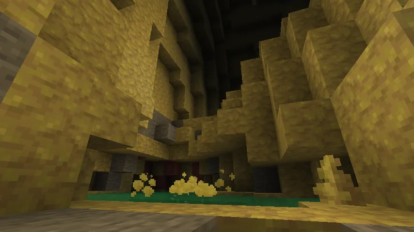 MC Sulfur Caves Screenshot