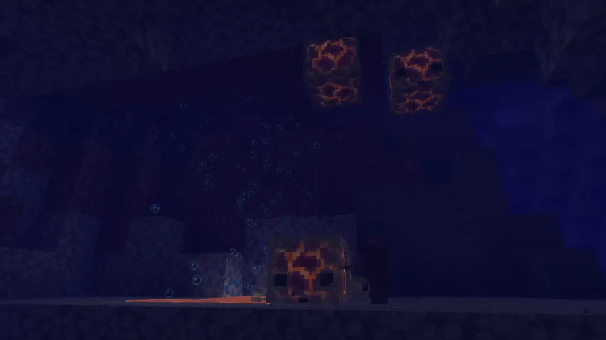 Minecraft Sulfur Cube Magma Block Screenshot