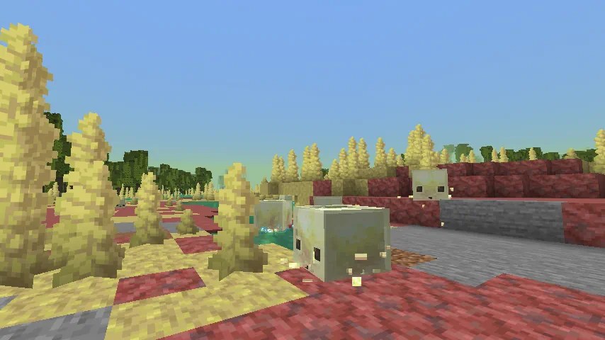 Minecraft Surface Sulfur Cubes Screenshot