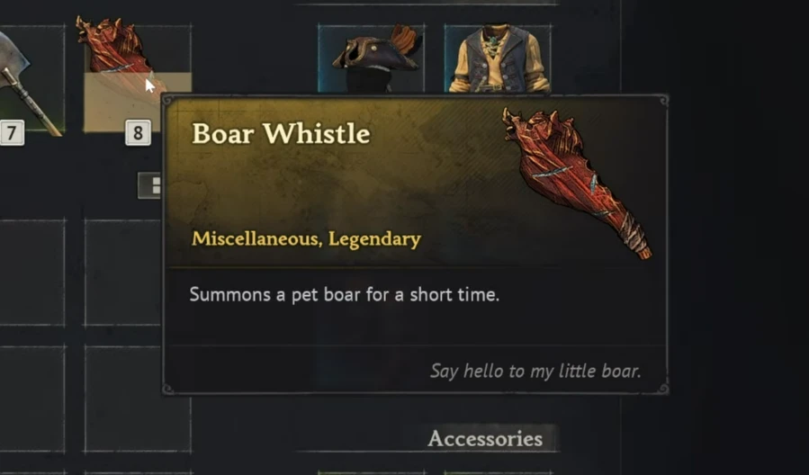 Windrose Boar Whistle Image screenshot