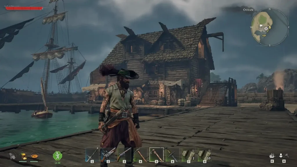 Windrose Home at the Docks Base Build