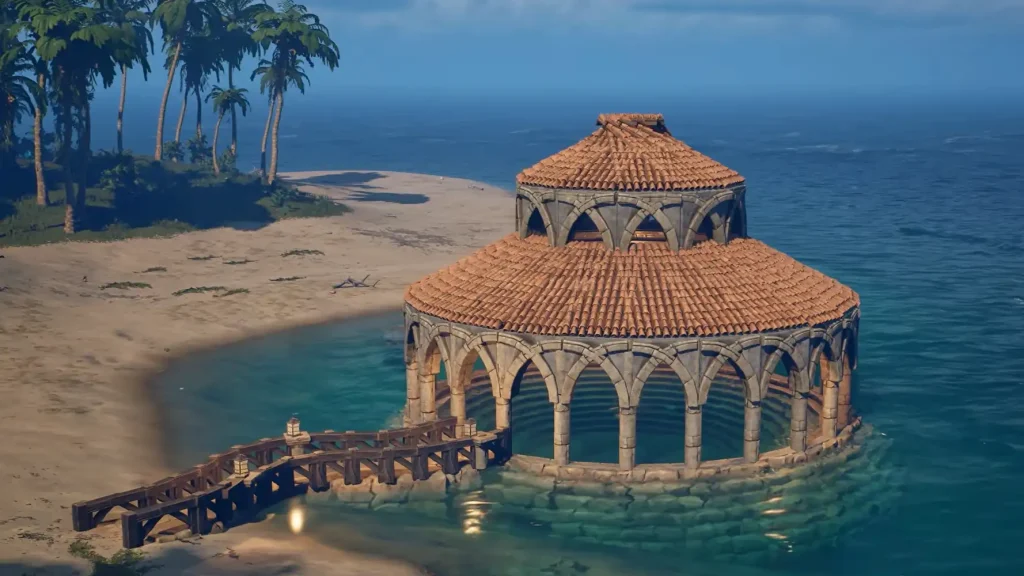 Windrose Luxury Bath House Base Build