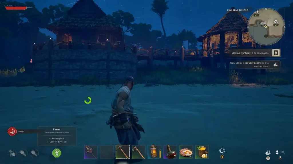 Windrose Small Beach Home Base Build
