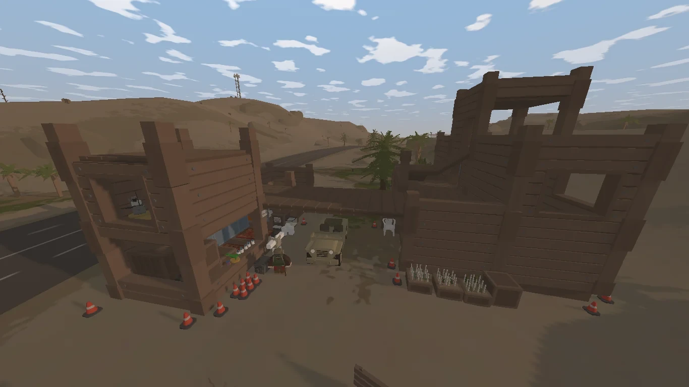 Unturned Arid Player-Made base screenshot
